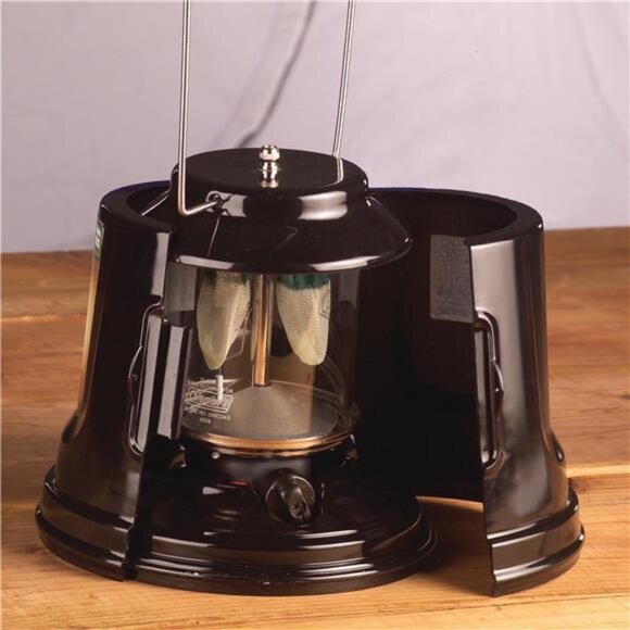 Quick-Pack 810 Lumens 2-Mantle Propane Lantern with Carry Case, Black - Picture 2 of 6